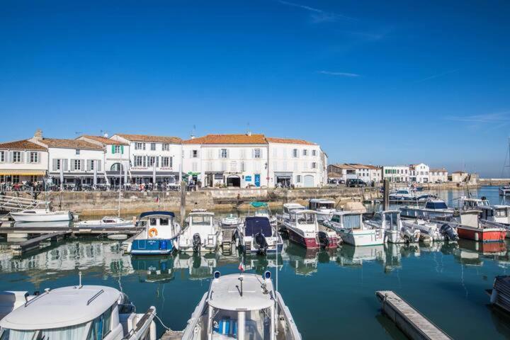 Apartament Sur L'Ilot De St Martin Au Centre Du Port Vue Exceptionnelle ! Saint-Martin-de-Ré Zewnętrze zdjęcie